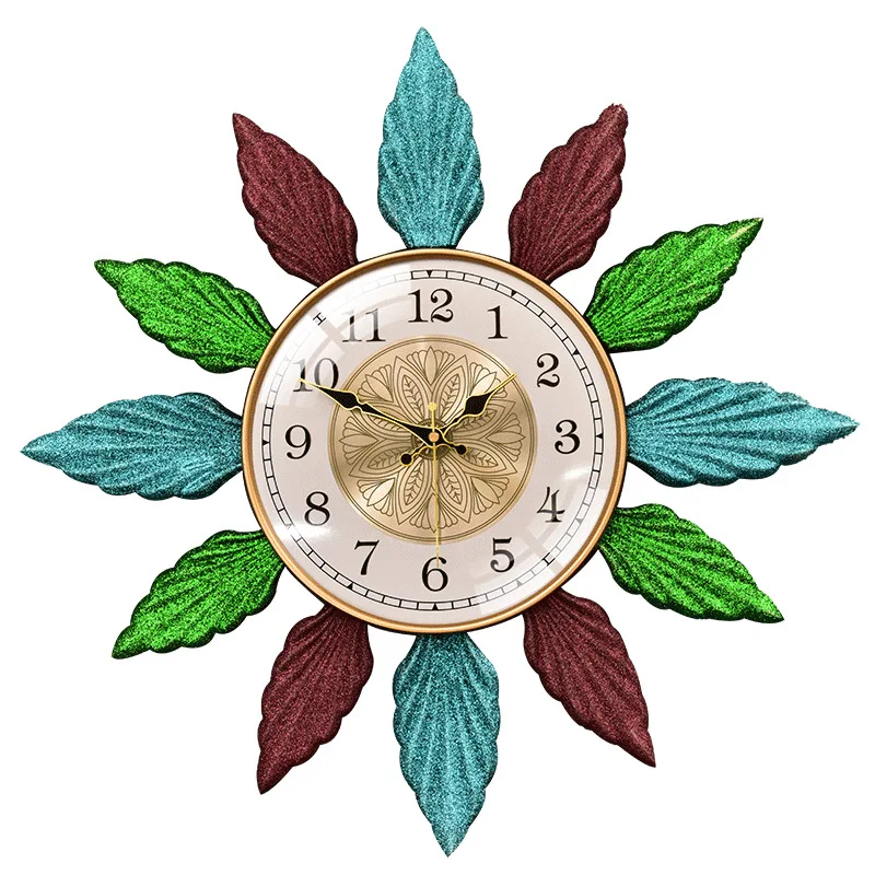 

Zml clock home living room modern quartz clock household wall hanging clock