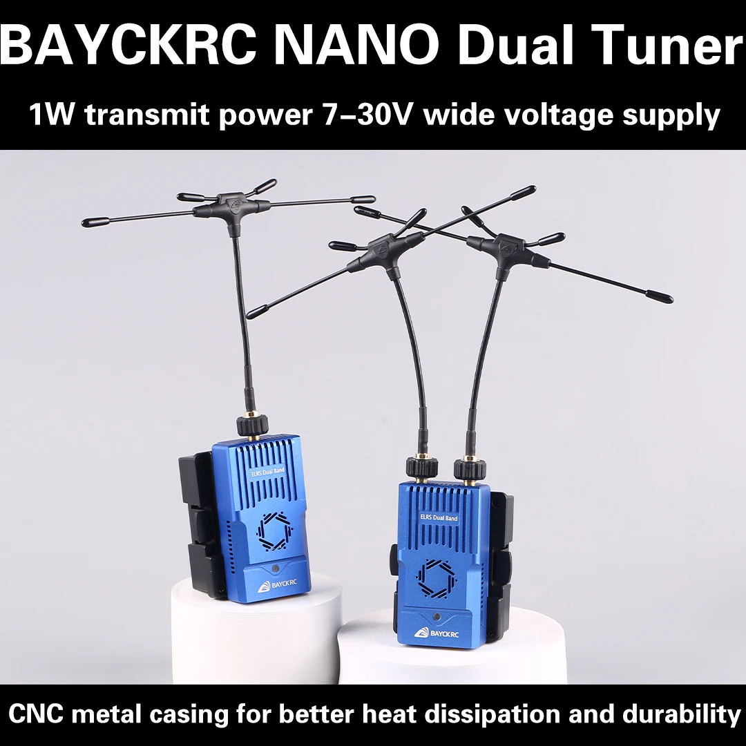 

BAYCKRC C3 ExpressLRS 915 2,4G двухдиапазонный модуль Gemini NANO TX ELRS для деталей радиоуправляемого передатчика