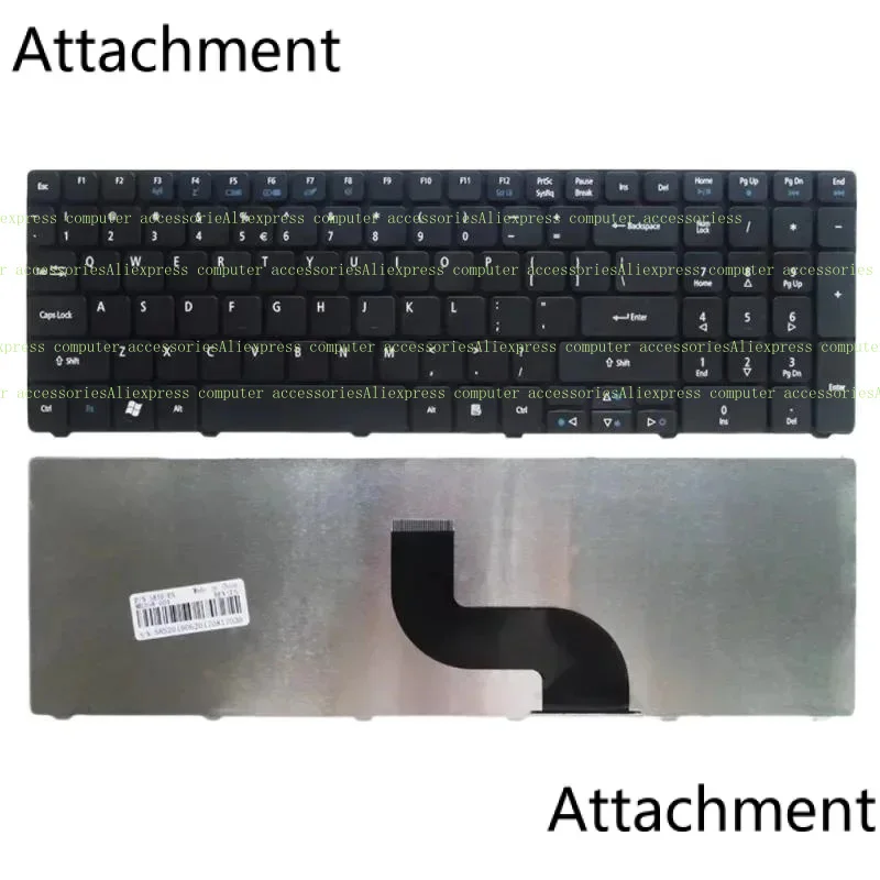 Новая клавиатура AAA для ACER E1-571 E1-531 E1-531G E1-571G TM 8571 E732