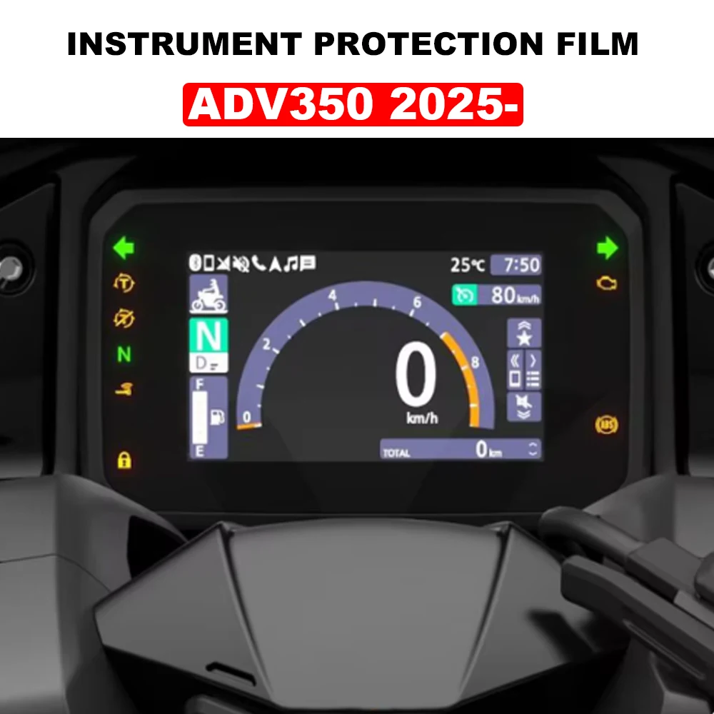 

For Honda XADV750 XADV350 Motorcycle Dashboard Film TFT LCD XADV 750 XADV 350 Screen Scratch-Resistant Protect Film