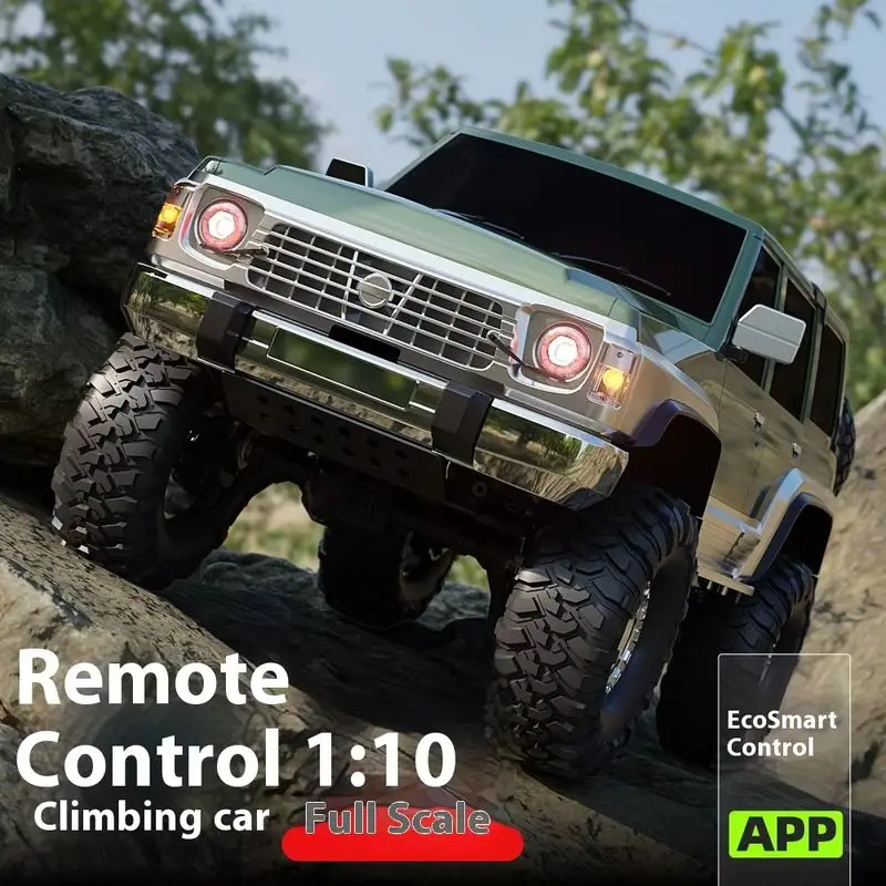 جديد 1:10 نموذج كامل النطاق تسلق سيارة كهربائية ذكية التحكم عن بعد سيارة المهنية الدفع الرباعي Rc على الطرق الوعرة مركبة