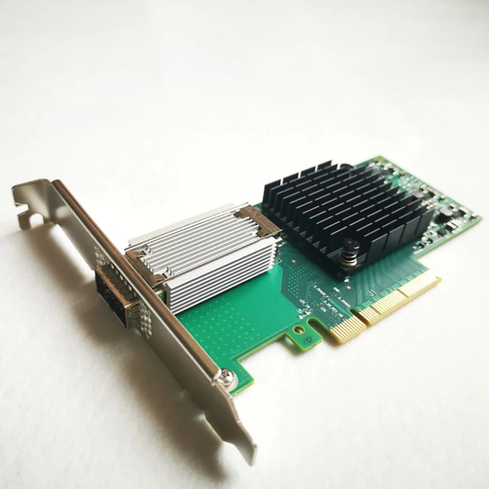 50 Gb/s MCX4131A-GCAT para Mellanox ConnectX-4 LX 50GbE CX4131A Placa de rede InfiniBand NIC