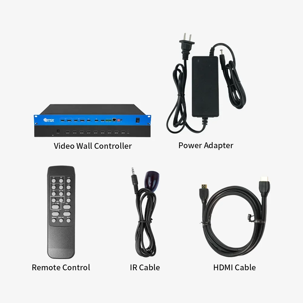 Bitvisus 4096x2160@60Hz HDMI Switcher Matrix Multiviewer LCD LED Procesador de vídeo