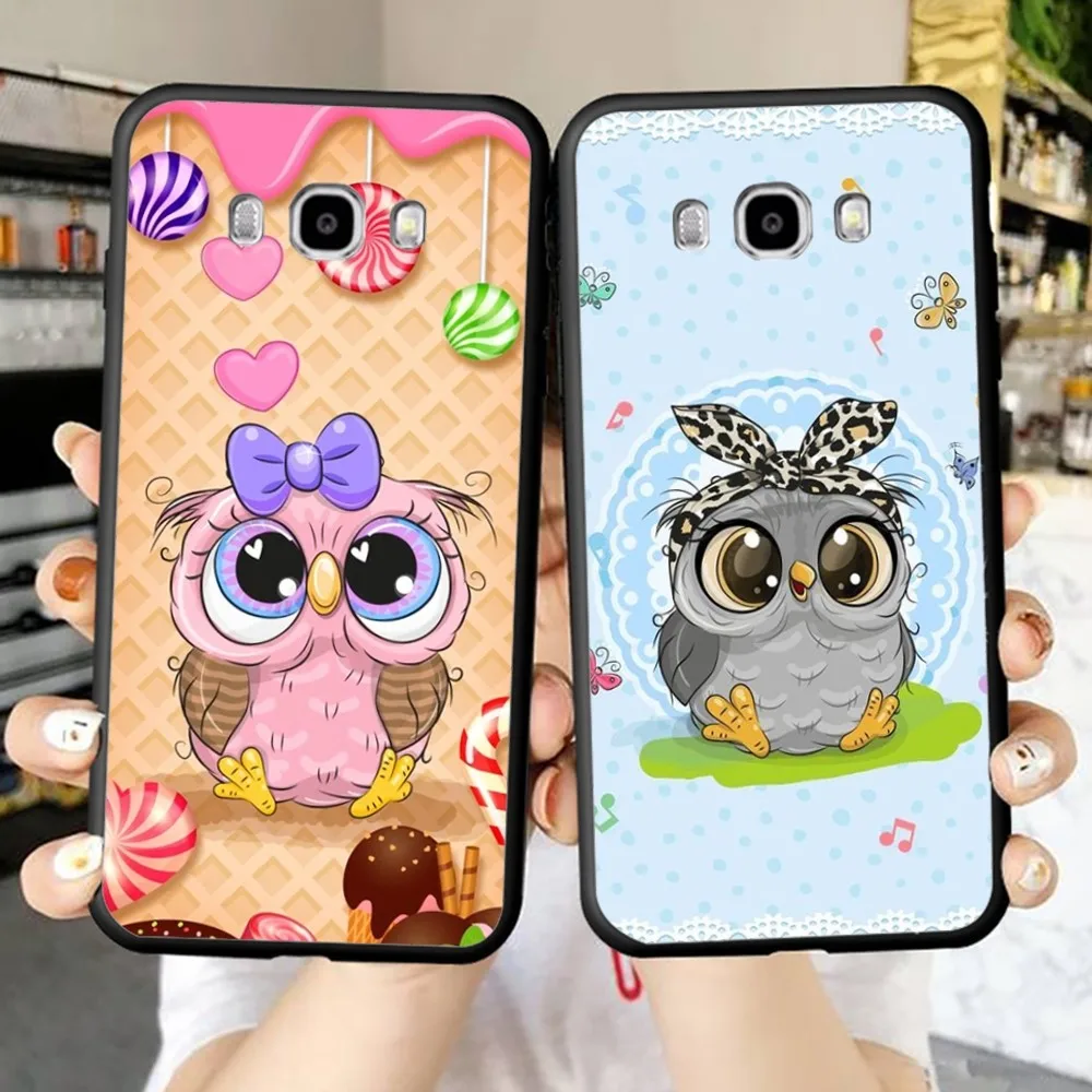 

Cartoon Cute Owl Phone Case For Samsung J 7 Plus 7core J7 Neo J6 Plus Prime J6 J4 J5 Mobile Cover