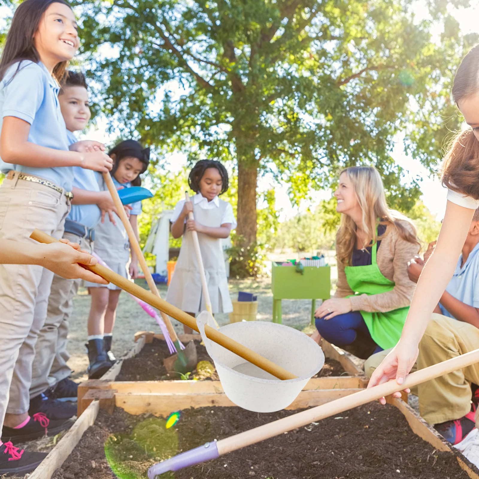 

Agricultural Water Ladle Scoop Rubber Thickened Water Scoop Gardening Bailer Portable Vegetable Garden Greenhouse Tool