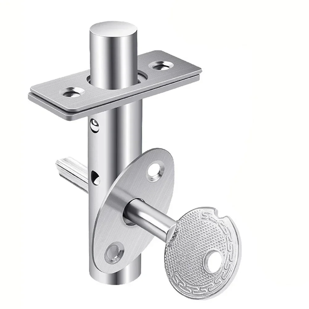  Channel Lock Anti-theft Door Fire Door Lock Pipe Lock Short Lock Mechanical Concealed Door Lock Fire Door Lock Accessories