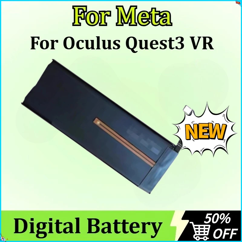 

Rechargeable Battery for Meta Oculus Quest3 VR Batteries High Quality Digital New Battery