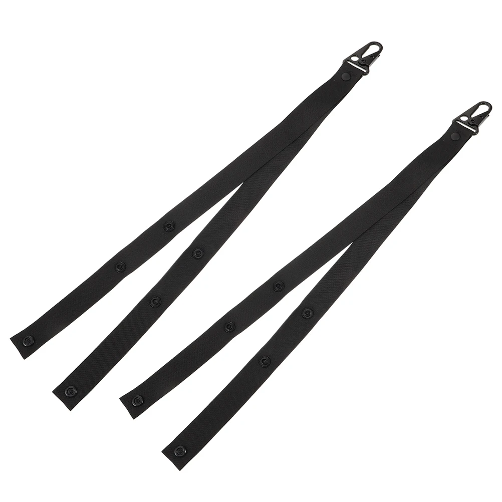 

2pcs Cheer Pom Poms Holder Strap Webbing Cheerleading Backpack Accessories Lightweight Secure Hook Outdoor Sports Team Gear