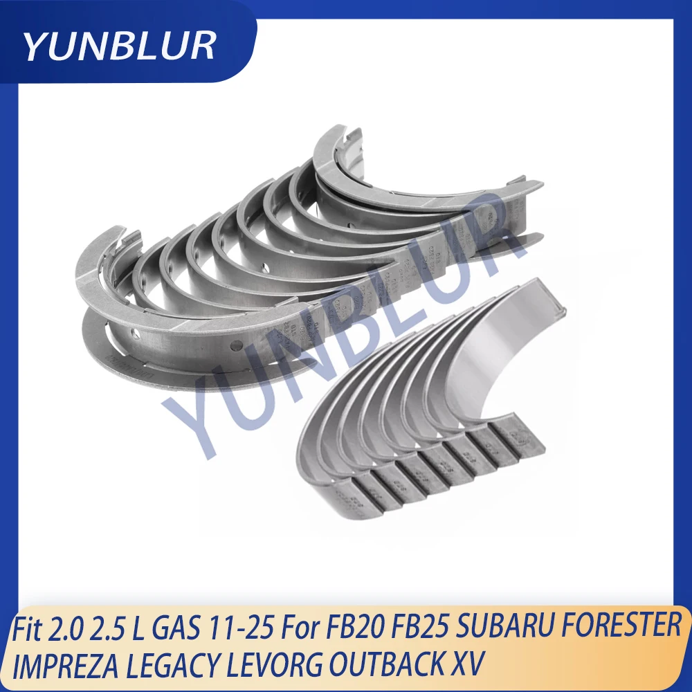 

FB20 FB25 STD 0.25 0.5 Main & Con rod Bearing Set Fit 2.0 2.5 L GAS 11-25 For SUBARU FORESTER IMPREZA LEGACY LEVORG OUTBACK XV
