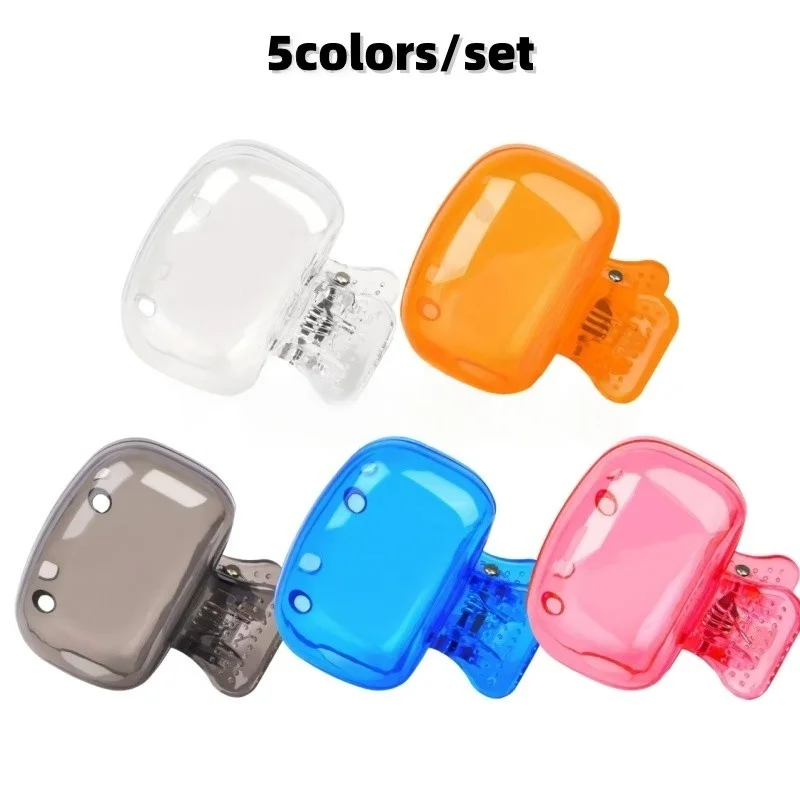2-5PCS Reizen Opzetborstel Covers Elektrische Tandenborstel Protector Cap Brush Pod Case Draagbare Plastic Clip voor Huishoudelijke Reizen