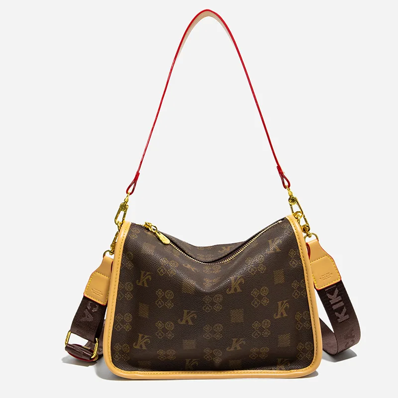 حقيبة مربعة منقوشة على شكل بيثون لعام 2025، محفظة بمقبض علوي للنساء، حقيبة كتف غريبة، حقيبة كروس لوكس، عتيقة #1