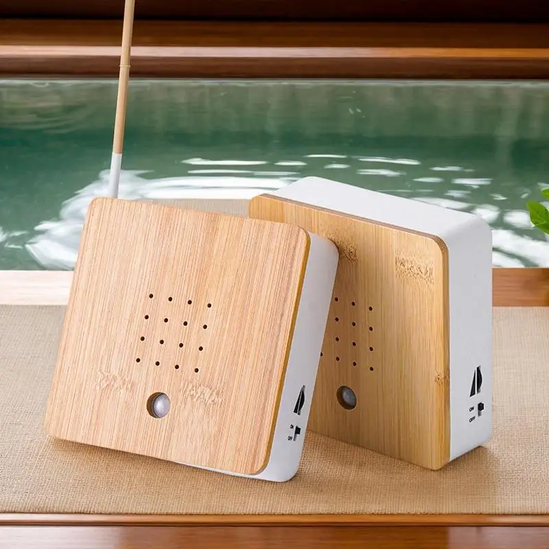 Bird Chirping Sound Box Motion Sensor Singing Bird Box Smart Animal Noise Machine for Bedroom Living Room Fireplace ﻿