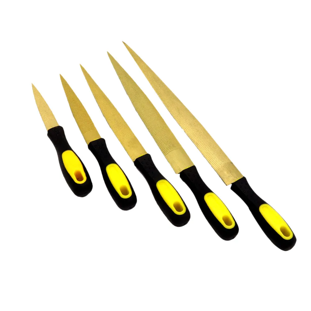 

5 Pcs Woodworking File Set Tool for Carpenter Carving Files Rasp Steel Fine Teeth