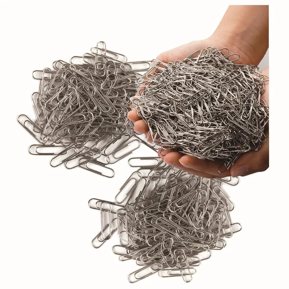 

Bookmark Metal Paper Clip Stainless Steel File Folder Binder for Data Storage Stationery Supplies Office School Supplies