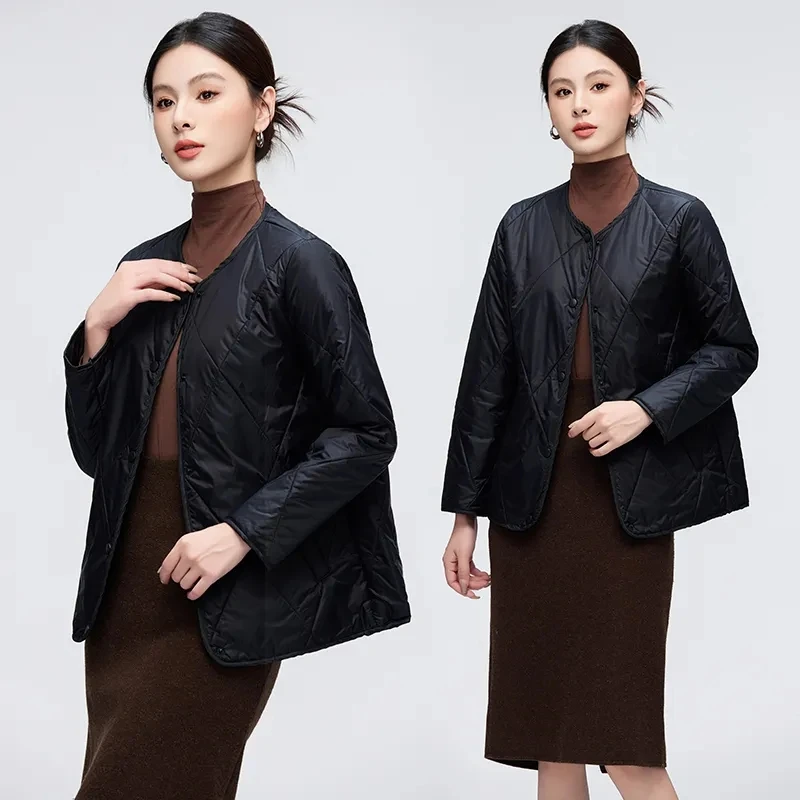 Women's Warm Cotton Padded Coat Autumn Winter New Outwear Thin Short Down Jacket Cotton-Padded Jacket Fashion Ladies Outcoat Top