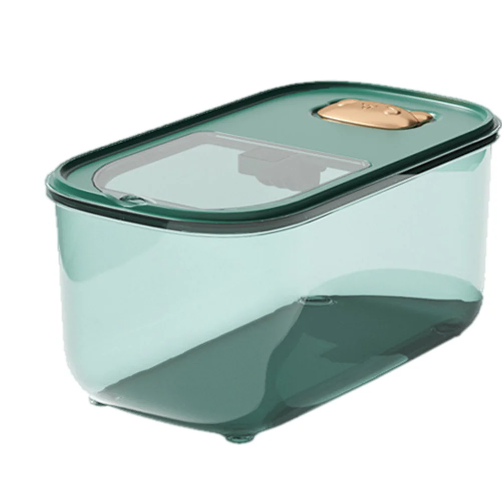 

Large Capacity Rice Storage Container Pet Moisture-Proof Grain Bucket Sealed Rice Dispenser for Household Food Storage
