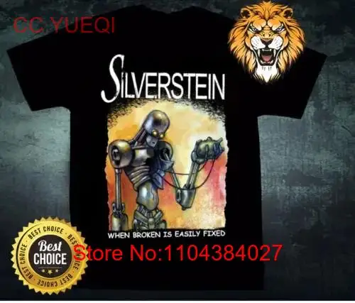 

Футболка Silverstein When Broken Is Easy Fix Post Hardcore Band S 3XL Q7446 с длинными или короткими рукавами
