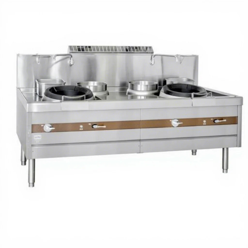 Yufu Baofuli ECR-2-GF(E)5-N Commercial Kitchen Equipment Double Head Double Tai…