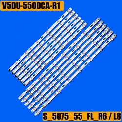 LEDバックライトストリップ,ue55ju6410 ue55mu6120k un55ku6500 BN96-39659A V5DU-550DCA-R1 V5DU-550DCB-R1 BN96-40099A BN96-40100A