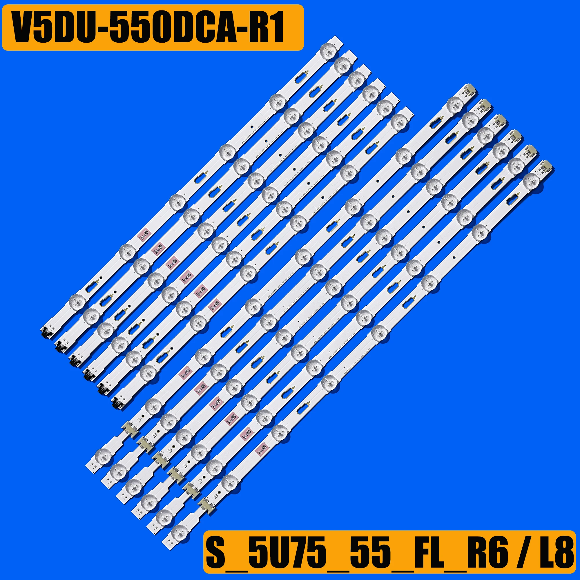 LED Backlight strip for UE55JU6410 UE55MU6120K UN55KU6500 BN96-39659A V5DU-550DCA-R1 V5DU-550DCB-R1 BN96-40099A BN96-40100A