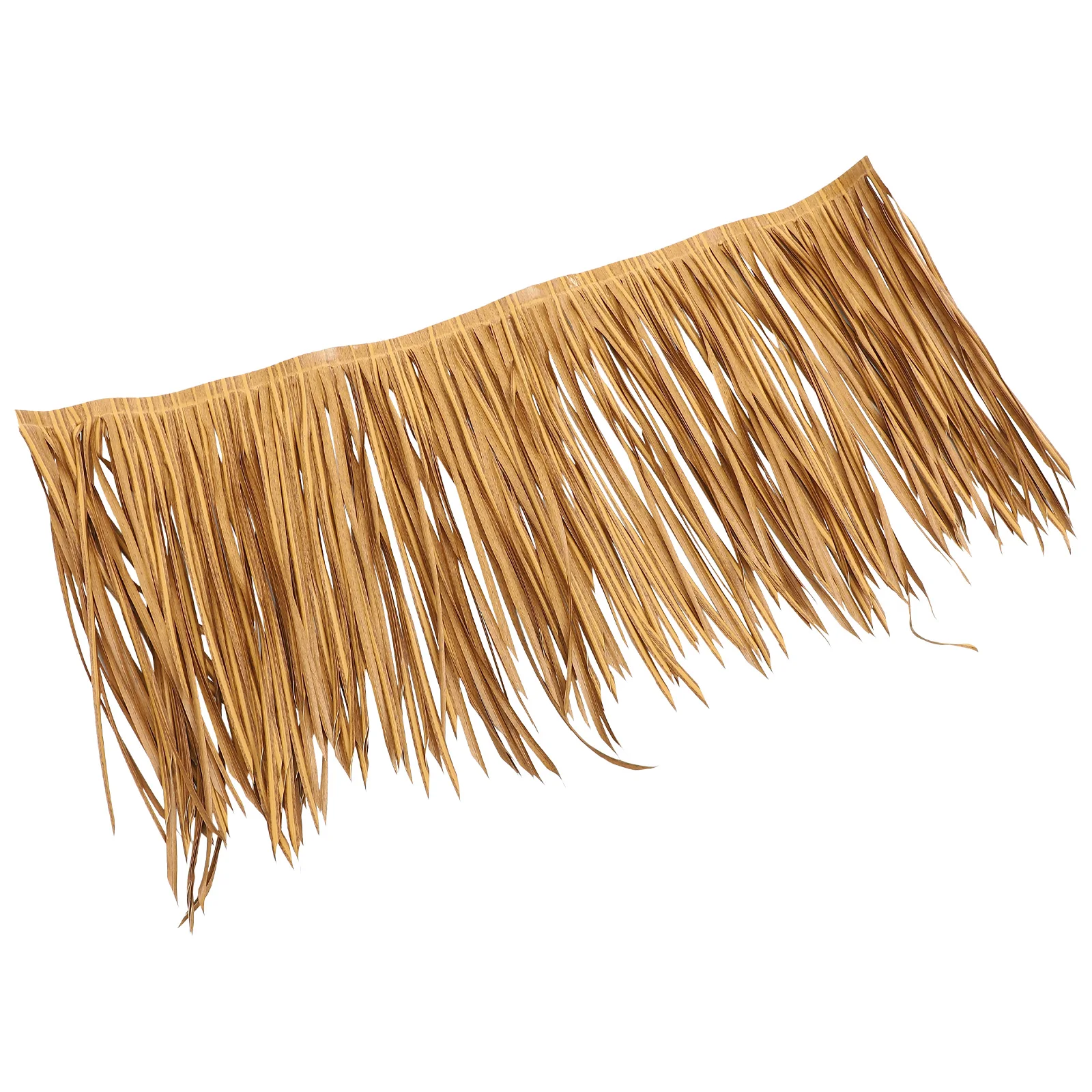 

Simulated Thatch Tile 1Mx50M Artificial Roofing Straw Decorative Grass Roof Scarecrow Costume Sun Proof Rain