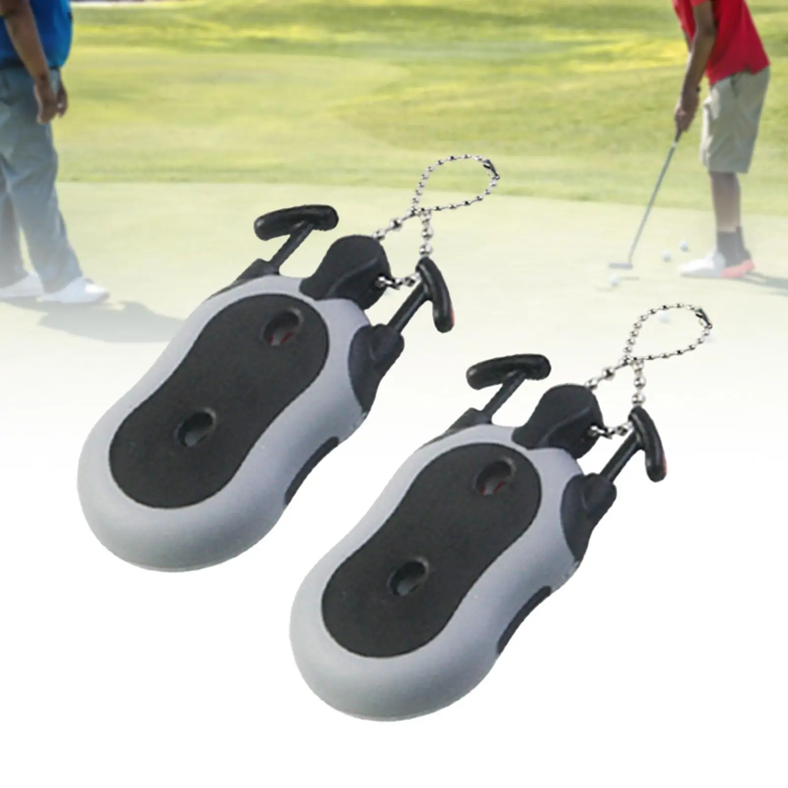 

2x Golf Score Counter Golf Stroke Counter Golfer Gift Convenient Sports Mini Golf Attachment Counting Golf Score Indicator