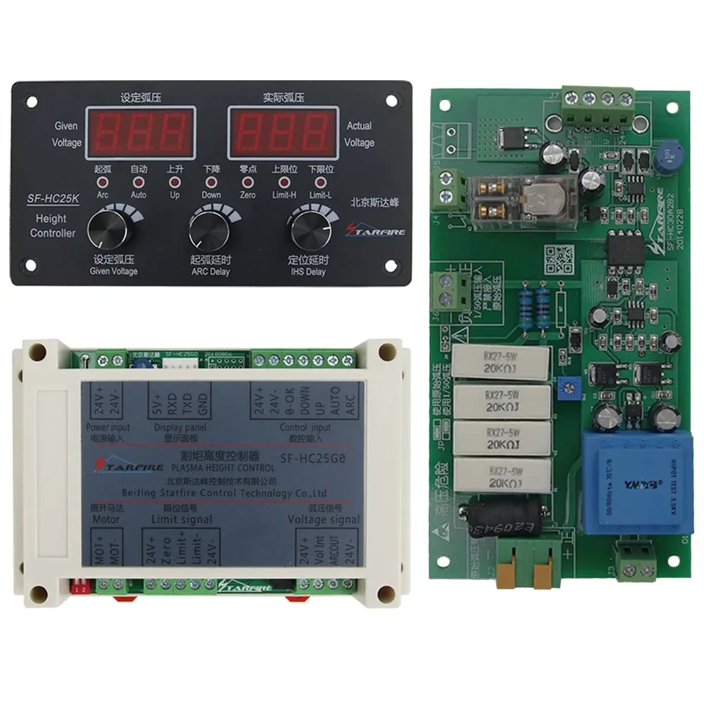 Torch Height Controller SF-HC25K Thc Cnc Plasma Controller Automatic Arc Cap Voltage