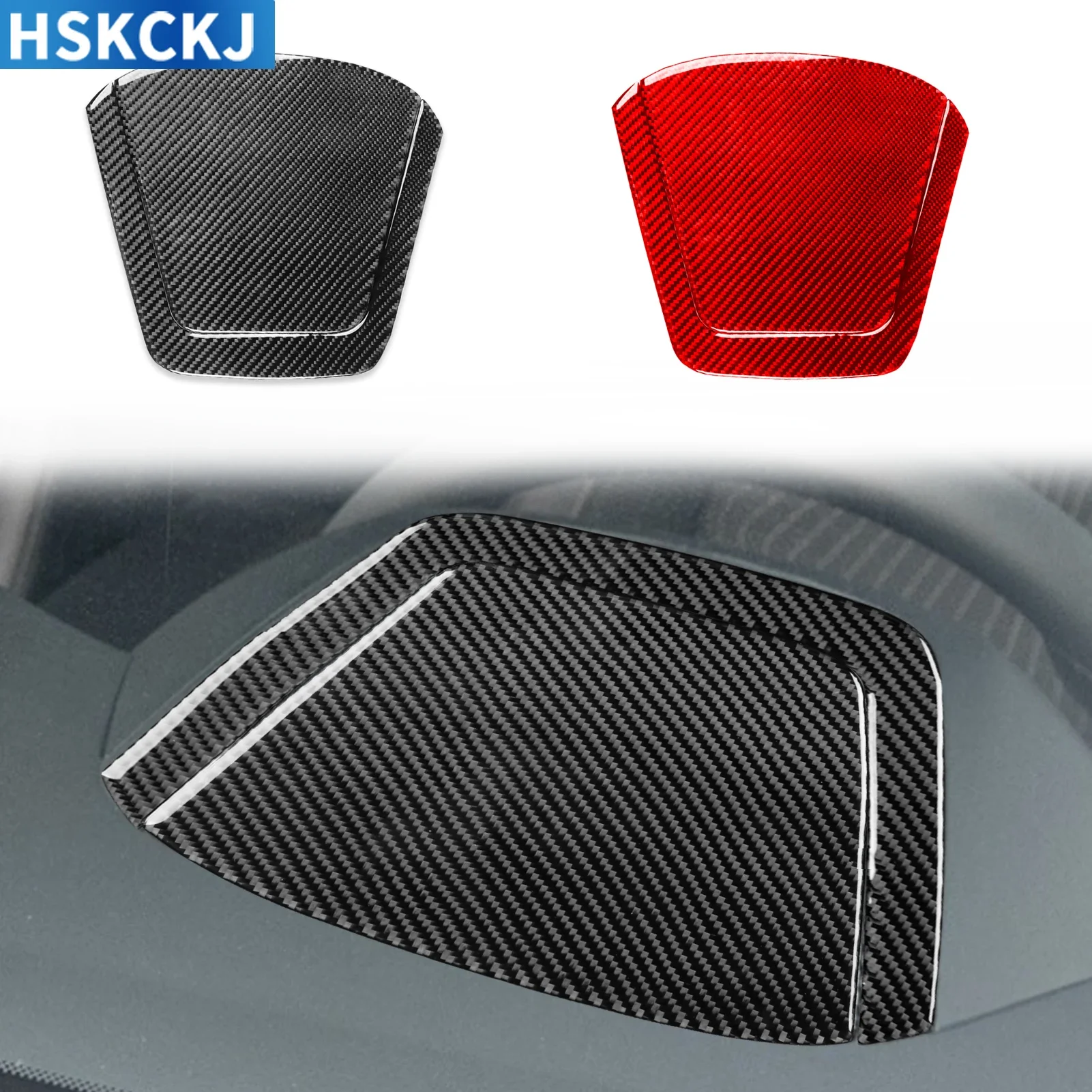 

For Chevrolet Equinox 2018—2022 Real Carbon Fiber Car Dashboard Instrument Panel Cover Trim Sticker Decorative Accessories