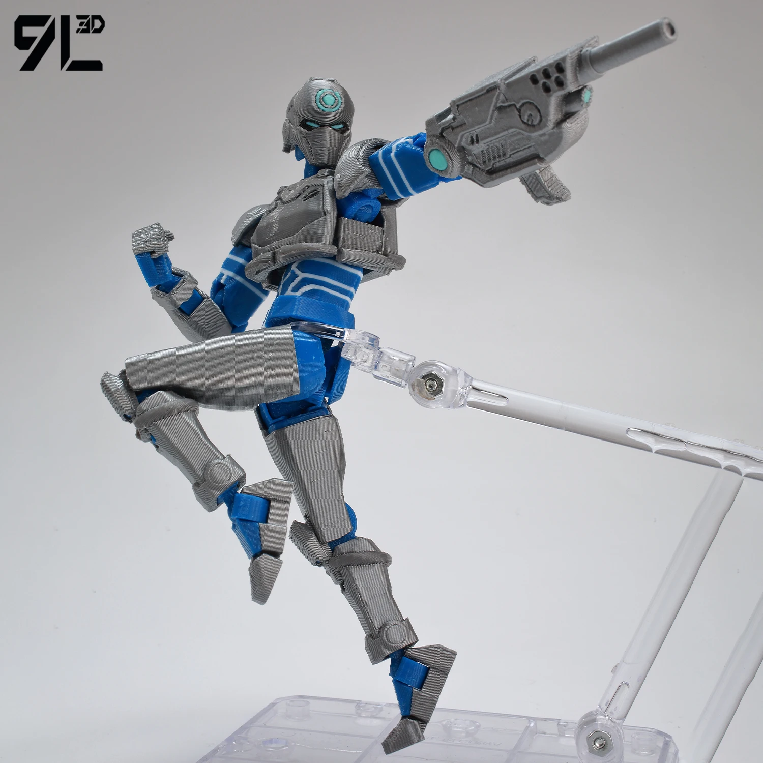 9L3D Printed Invincible Tech Jacket Toys Action Figures Titan13 T13 Dummy 13 Superheroes Multi-Jointed Movable Shapeshift Toys