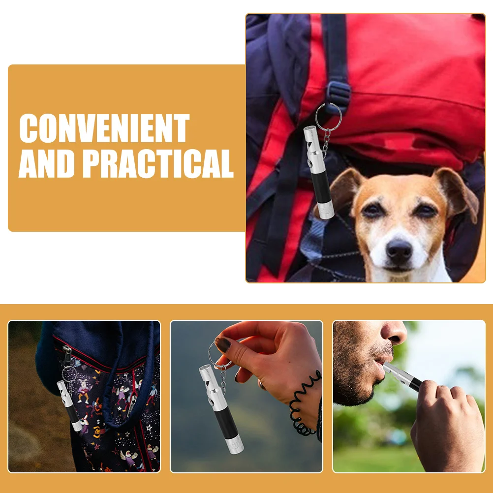 Outdoor Survival Whistle with Compass Flashlight Loud Safety Alert Multi-Tool for Camping Hiking Self-Rescue Scenarios