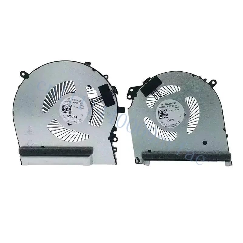 Вентилятор охлаждения для замены CPU+GPU для HP 15-dh TPN-C143 Series 15-dh1012TX 15-dh0007TX 15-dh0009TX 15-dh0008tx 15-dh1011TX 0.2