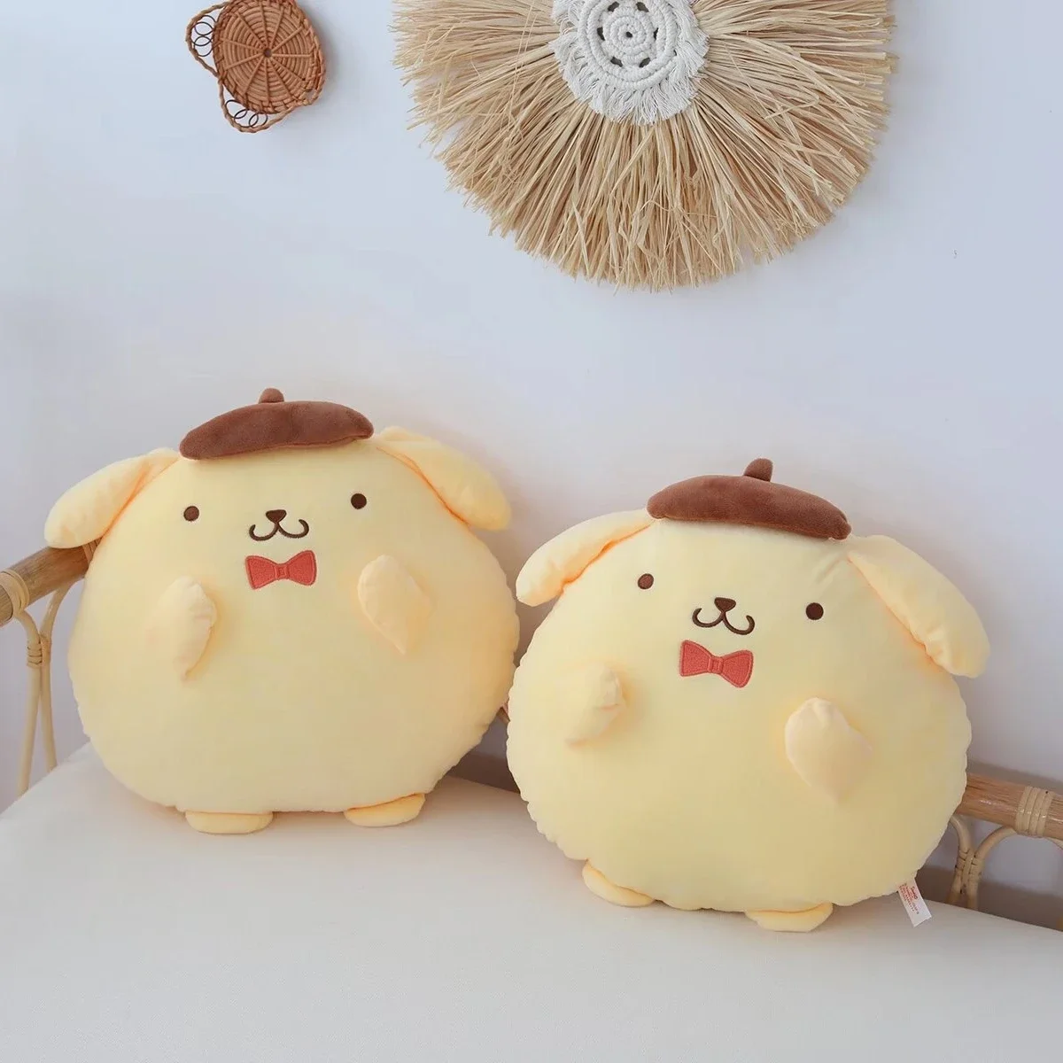 

40 см игрушка Sanrio Pom Pom Purin плюшевая подушка удобная подушка PomPomPurin мягкая аниме Pom Pom Purin подушка подарок