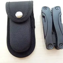 Black Sheath Fold Knife Plier Bag Pouch Case Sheath Nylon Belt Loop Pocket Carry Storage Flashlight Holder Waist Pack