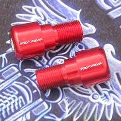 For Yamaha YZF R6 1999-2005, YZF-R6 2006-2016 Motorcycle Handlebar Grips Bar Ends Sliders Cap Plug Grips