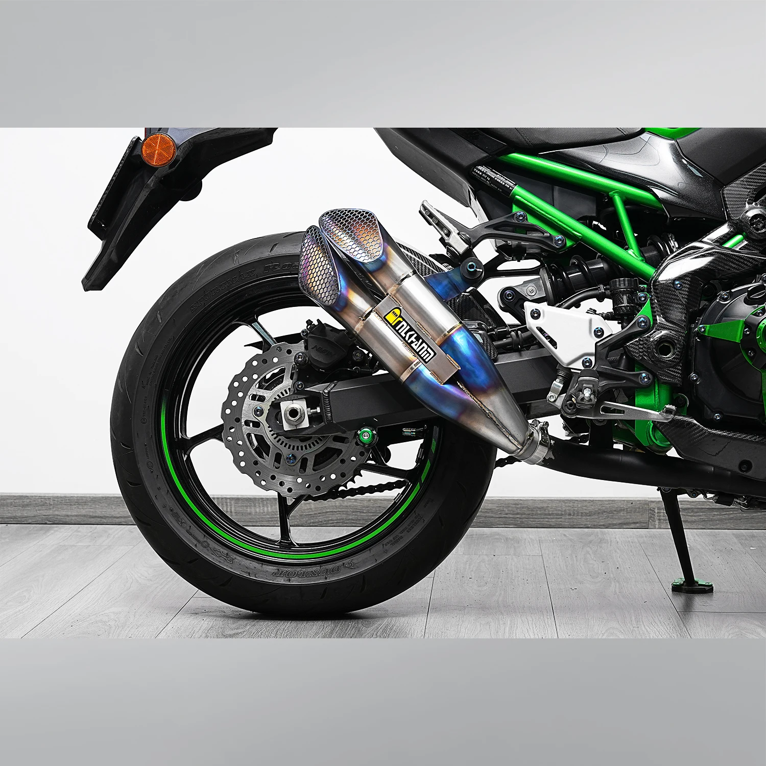 

FOR Z900 Moto Exhaust Pipe tail end Modification Muffler Escape Slip-On Part Link Tailpipe Models adapter suitable Connect