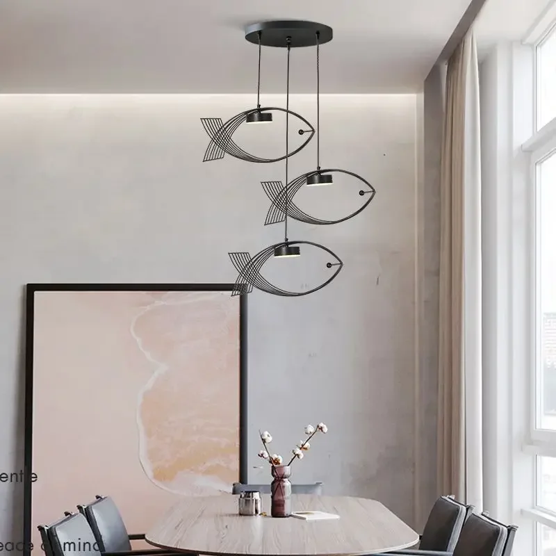 creative-dining-chandelier-simple-fish-shaped-chandelier-hot-pot-restaurant-lighting-iron-art-light-personality-fish-chandelier