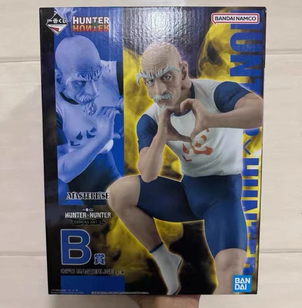 

В наличии оригинальная аниме-фигурка Bandai Spirits Ichiban Kuji Hunter × Hunter-Iсаак Netero, экшн-фигурка, модель, украшение, игрушки