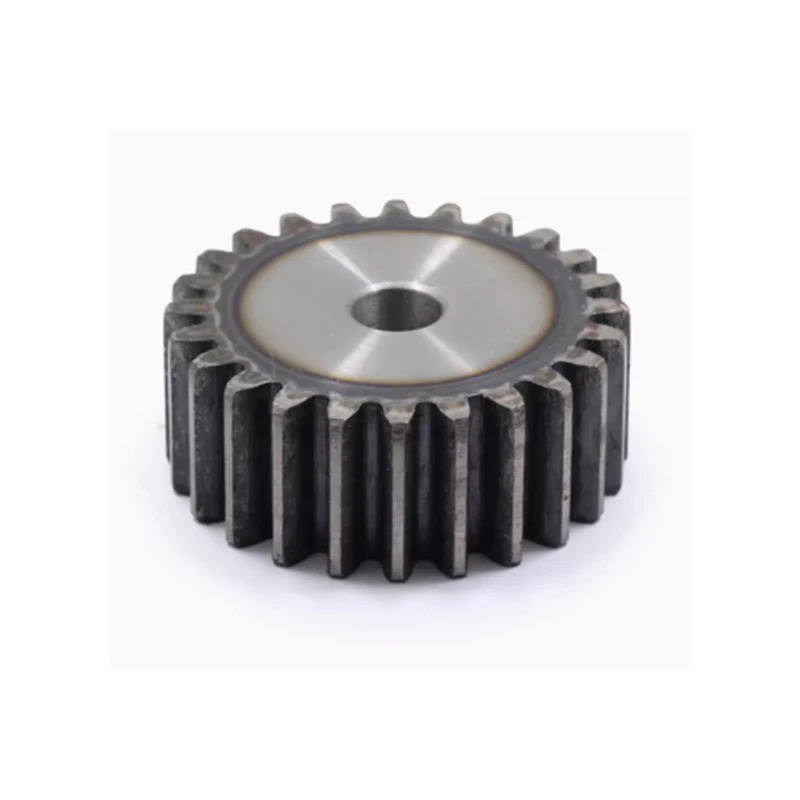 1pc/2pcs Flat Gear 2M-20/21/22/23/24/25/26/27/28/29 Teeth 45# Steel Material Flat Gear High Frequency Quenching Teeth