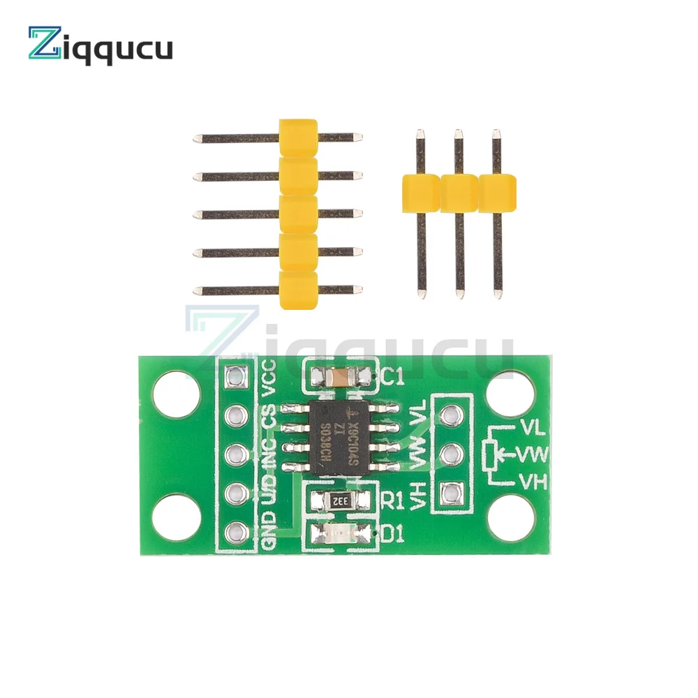 X9C103 X9C103S Digital Potentiometer Board Module V3-10K V2-100K Digital Potentiometer Module for Arduino