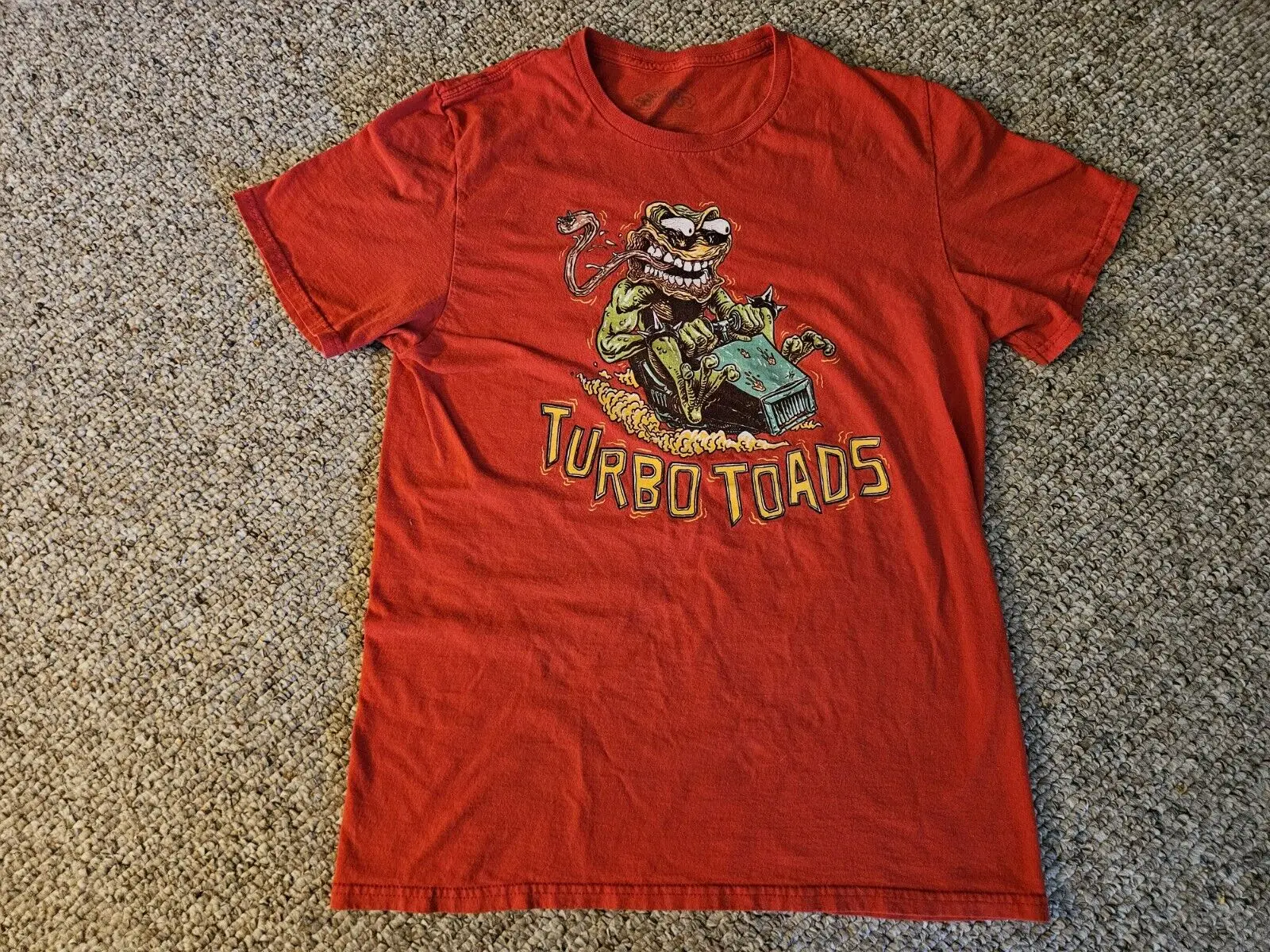 Lootcrate Loot Wear BattleToads Turbo Toad Red T Shirt Size Medium