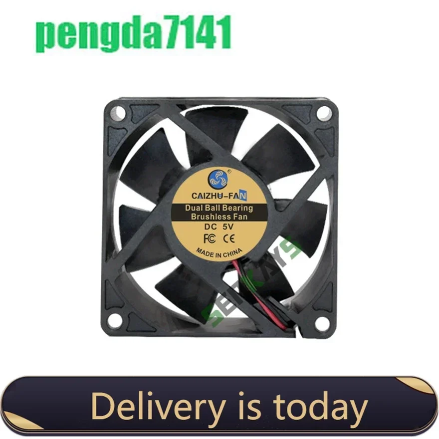 Dual Ball Bearing 7025 70MM 70*70*25MM DC 5V 12V 24V Cooling Fan Comptuter CPU Cooling Fan Case Cooling Fan 2pin