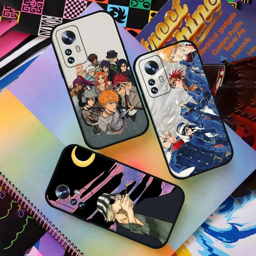 

Anime B-BLEACH Phone Case For Xiaomi Redmi 13 12 13 12C 14C Redmi Note 14 13 12 Pro Plus 12S 11S 11 10S Soft Cover