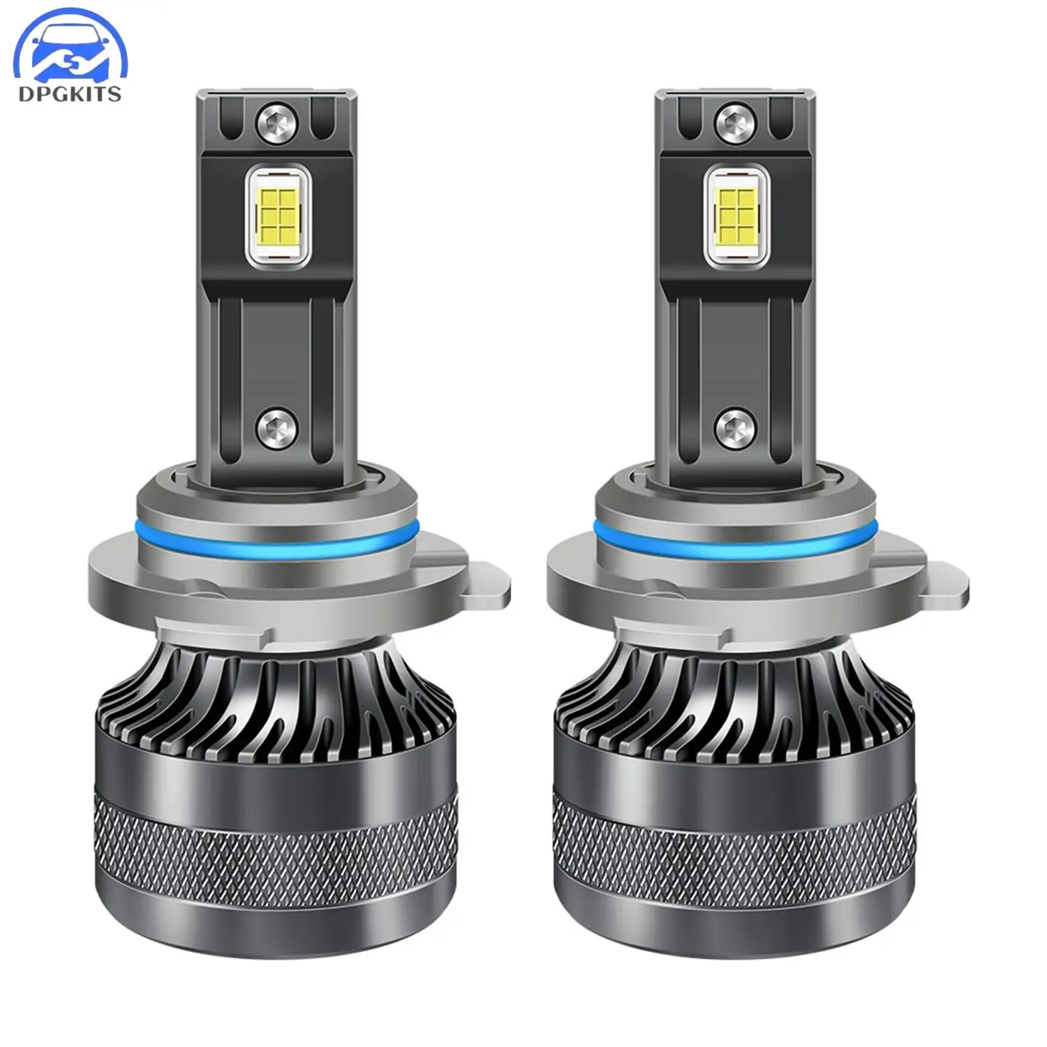 

DPGKITS 2 шт. 12000LM 6500K 120 Вт светодиодные концентрирующие фары K10 9006/HB4 3570-55mil чипы света для автомобильных аксессуаров оптом