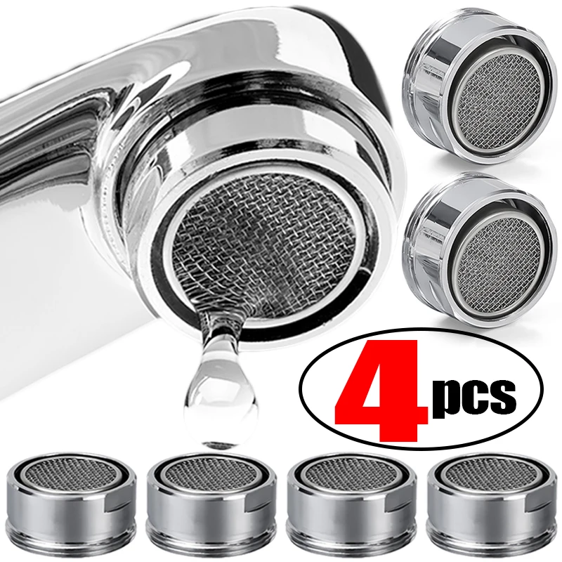 Water Saving Tap Filter Replaceable Faucet Aerator Splash-proof Filter Mesh Core Thread Mixed Nozzle Bathroom Faucet Bubbler