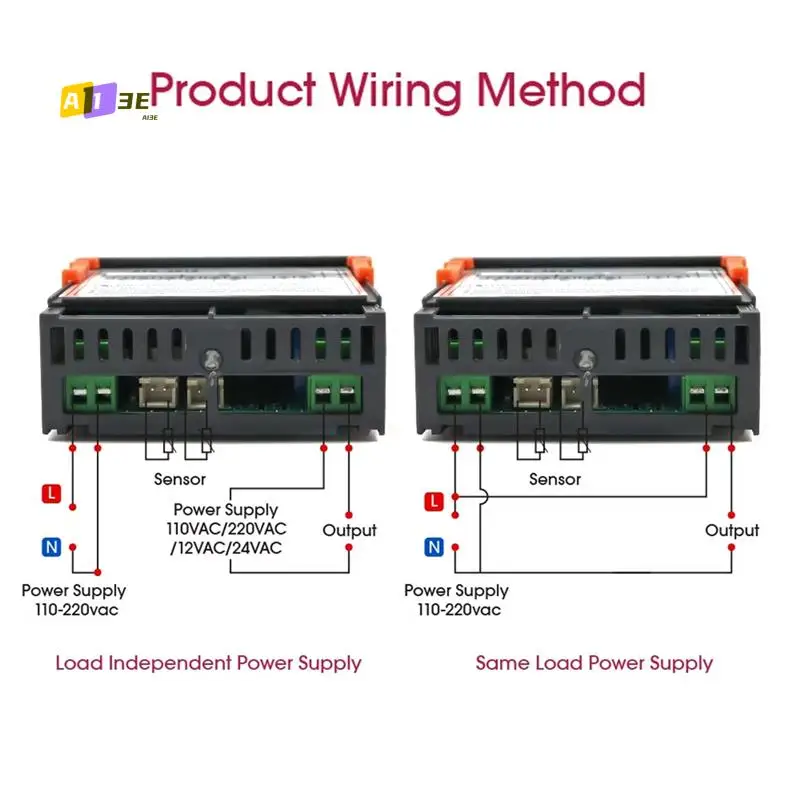 

A13E-STC-3018 двойной цифровой регулятор температуры с двумя релейными выходами терморегулятор термостат с нагревателем-охладителем
