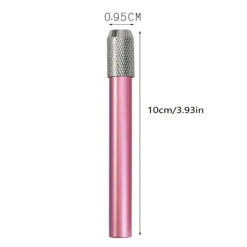 1Pcs Writing Metal Color Rod Adjustable Single Head Pencil Extender Holder Sketch School Painting Art Write Tool