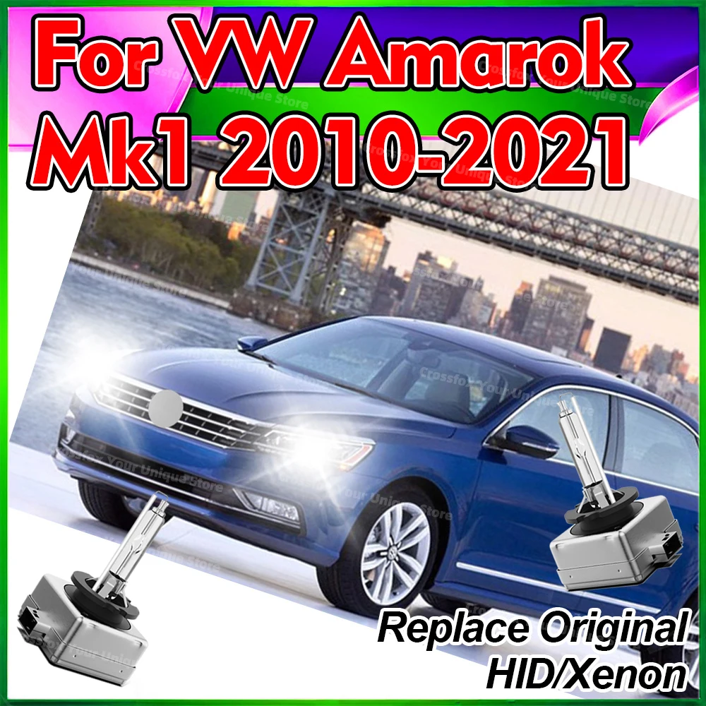 

2x 6000K 8000K 10000K HID ксеноновые фары D3S D3 для VW Amarok Mk1 2010-2021