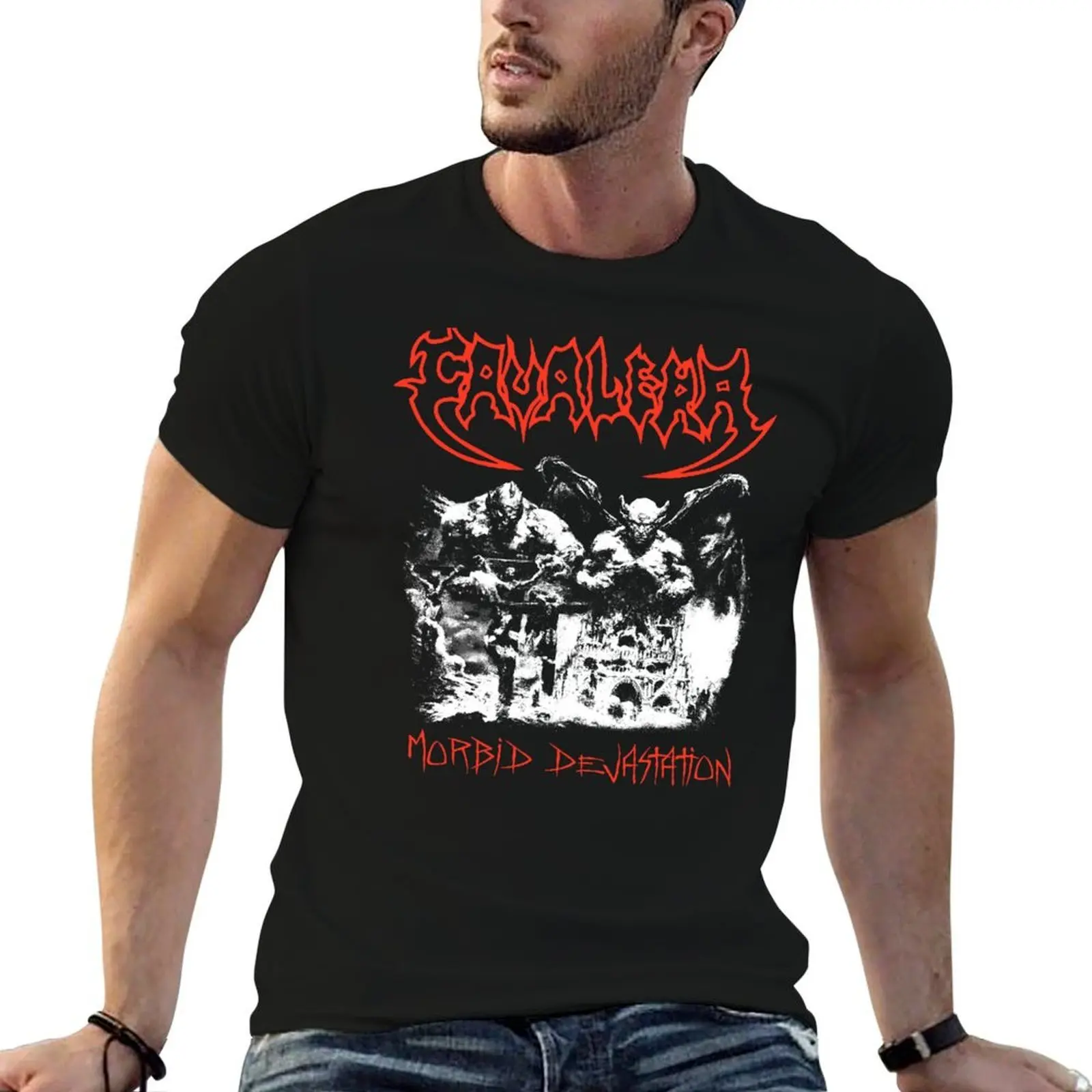 

CAVALERA MORBID DEVASTATION T-Shirt t shirts for man slim fit t shirt personalised T-Shirt