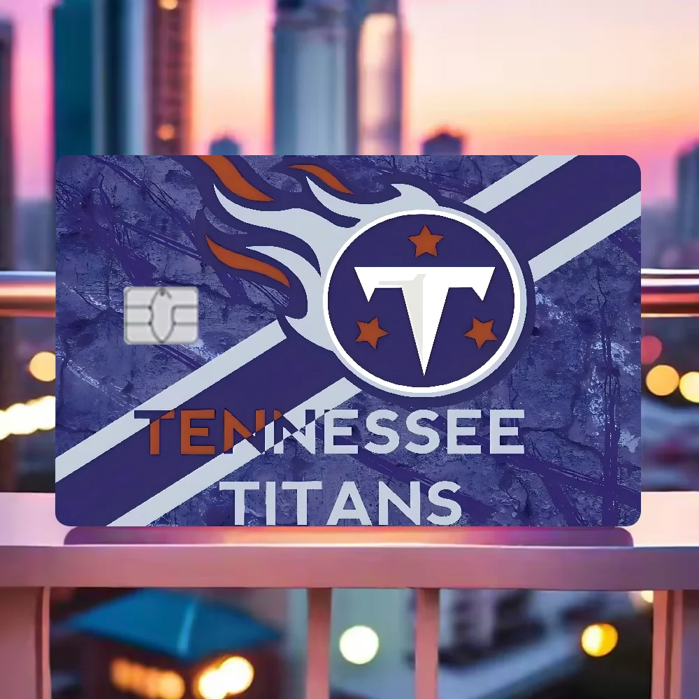 T-Tennessee جبابرة أنيمي الشباب بطاقة الخصم بطاقة الخصم 1 مجموعة من 4 قطعة فيلم لاصق الشريط الأمامي لشريحة كبيرة صغيرة لا رقاقة #4