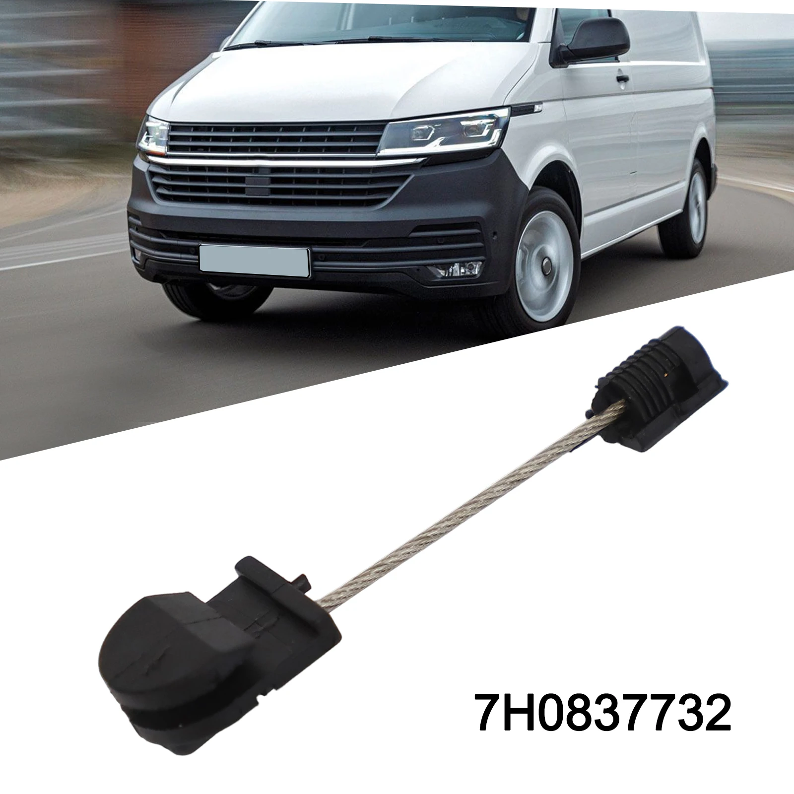 

Left Right Door Latch Release Cable Metal Replacement Parts 7H0837732 For Transporter For Camp Exterior Parts Accessories